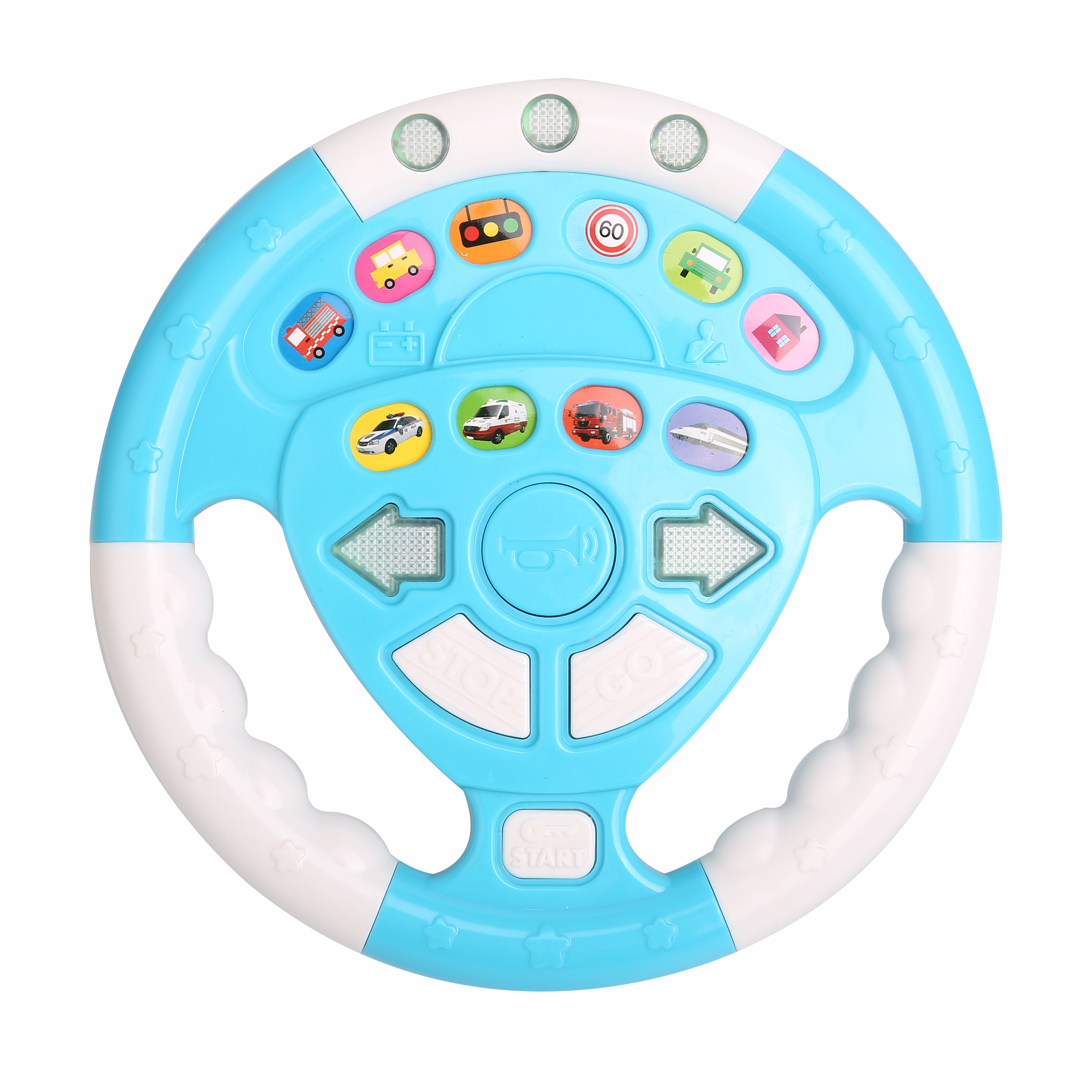 Factory Custom Simulation Driving steering wheel Plastic Toy car Driving Simulator Baby steering wheel Toys For Toddlers