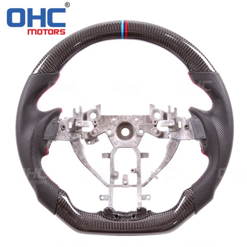 100% Real Carbon Fiber Steering Wheel Fit For Nissan Teana NAVARA NP300 2015 2016 2017 2018 2019 2020 2021 steering wheel