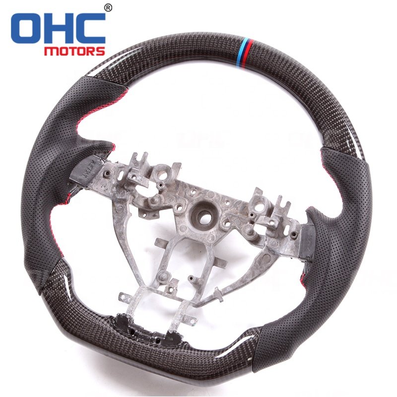 100% Real Carbon Fiber Steering Wheel Fit For Nissan Teana NAVARA NP300 2015 2016 2017 2018 2019 2020 2021 steering wheel