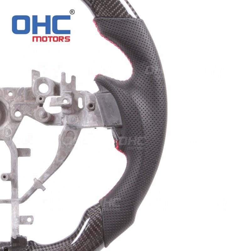100% Real Carbon Fiber Steering Wheel Fit For Nissan Teana NAVARA NP300 2015 2016 2017 2018 2019 2020 2021 steering wheel