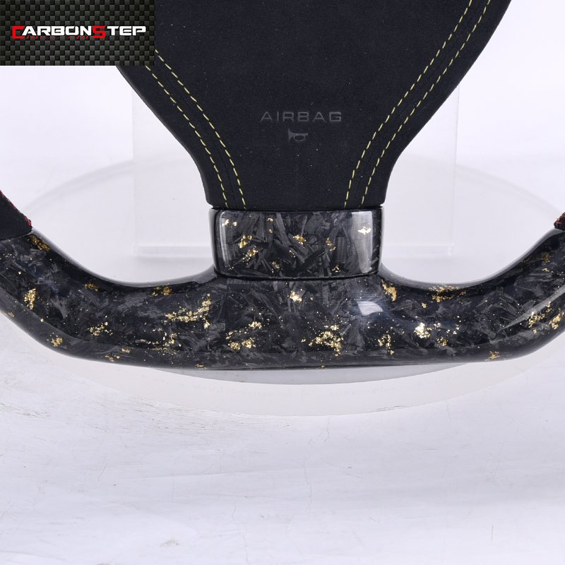 Custom Forged Carbon Fiber Steering Wheel For VW Glof5 GTI Car Steering Wheel