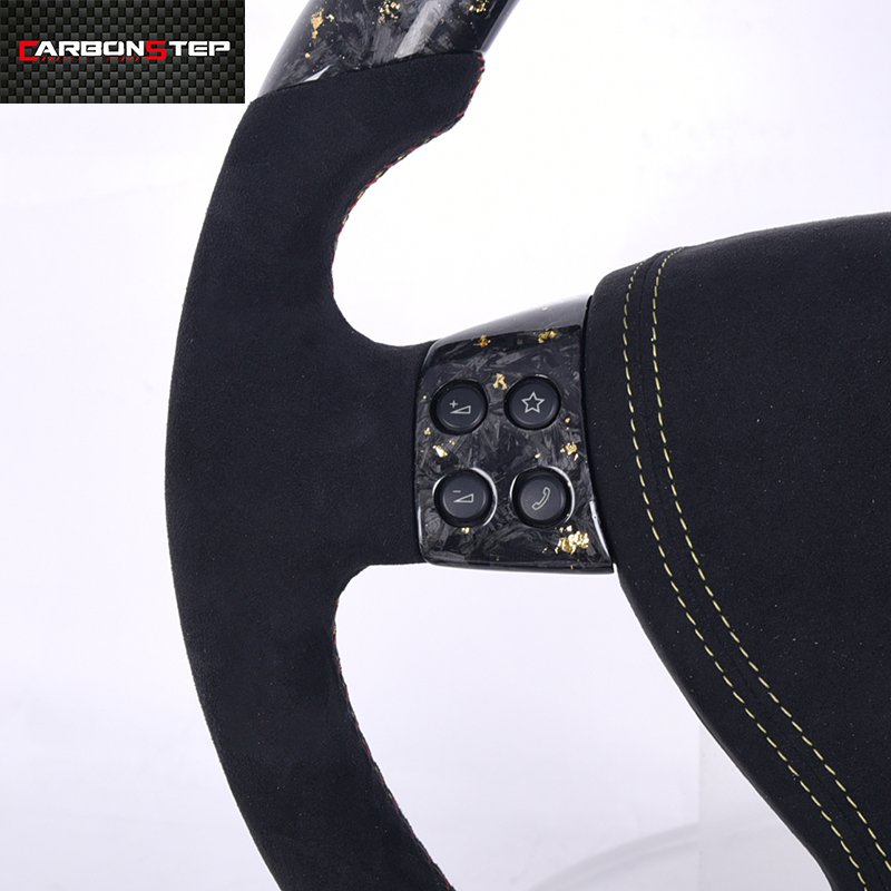 Custom Forged Carbon Fiber Steering Wheel For VW Glof5 GTI Car Steering Wheel