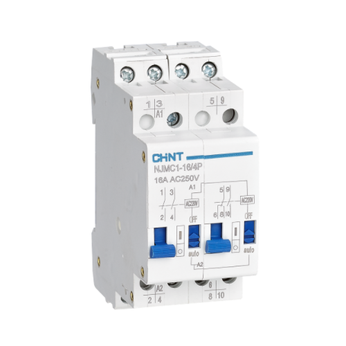 Good Quality NJMC1 Automatic Pulse Relay 1P / 2P Telerupteur 16A