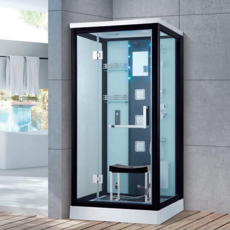 Corner Bath Shower Combo/Small Corner Tub Shower/Walk in Bathtub With Shower