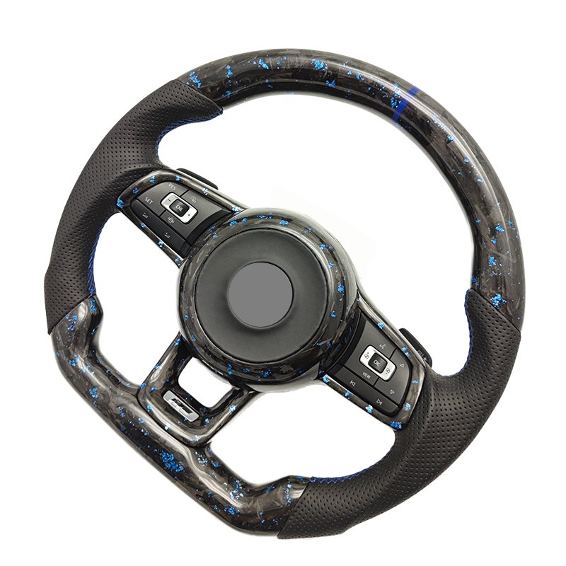 Sports Style Car Steering Wheel For Volkswagen Mk7 Forged Carbon Steering Wheel Golf 7 Golf 7.5 GTI R