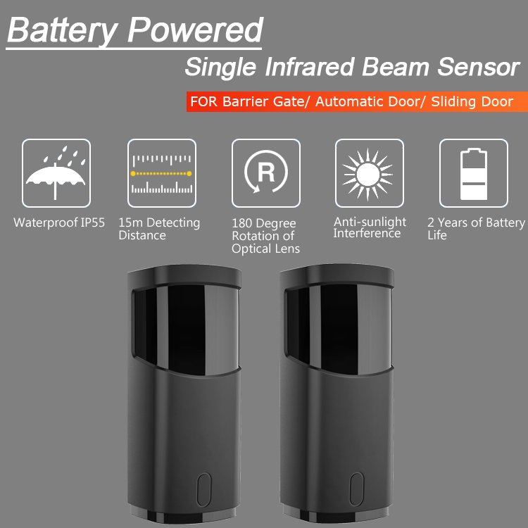 Automatic Door Infrared Induction Photocell Sensor Transmitter and Receiver Garage Induction Door Detector
