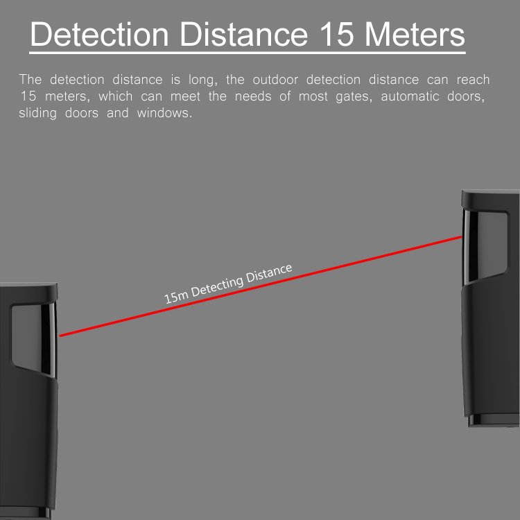 Automatic Door Infrared Induction Photocell Sensor Transmitter and Receiver Garage Induction Door Detector
