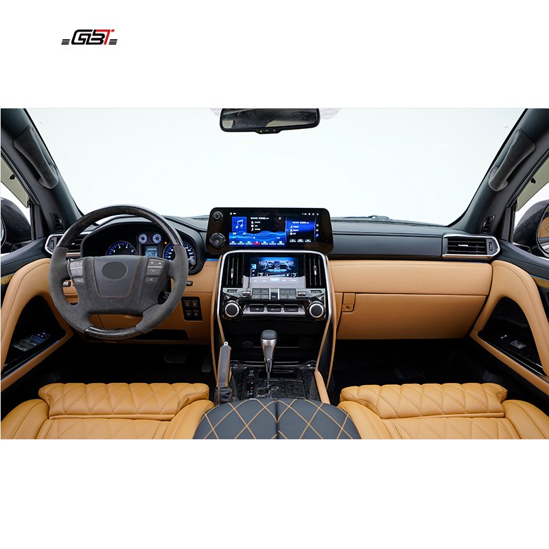 GBT Kit LX570 to LX600 Model Instrument Panel Assembly Center Armrest Box Steering Wheel for 2008-2015 Lexus LX570 Model