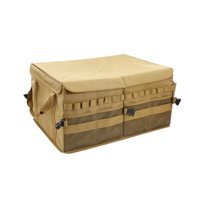 Outdoor Camping Equipment Box Foldable Storage Box Portable Large Capacity Organizer Bag