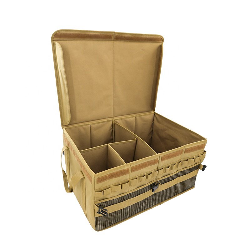 Outdoor Camping Equipment Box Foldable Storage Box Portable Large Capacity Organizer Bag