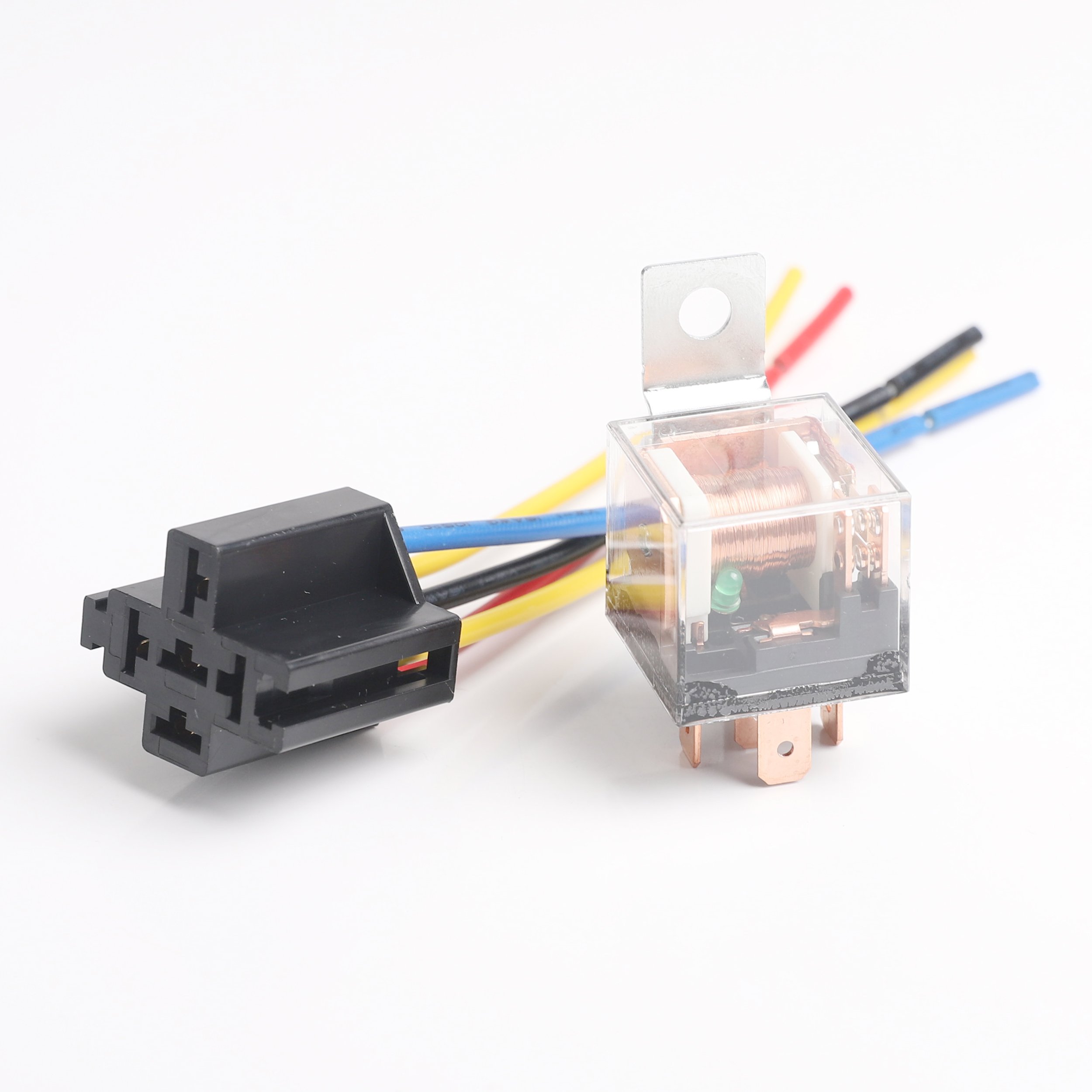 12 Volt Automotive Waterproof Harness Socket Relay for Boats Auto Fan Cars