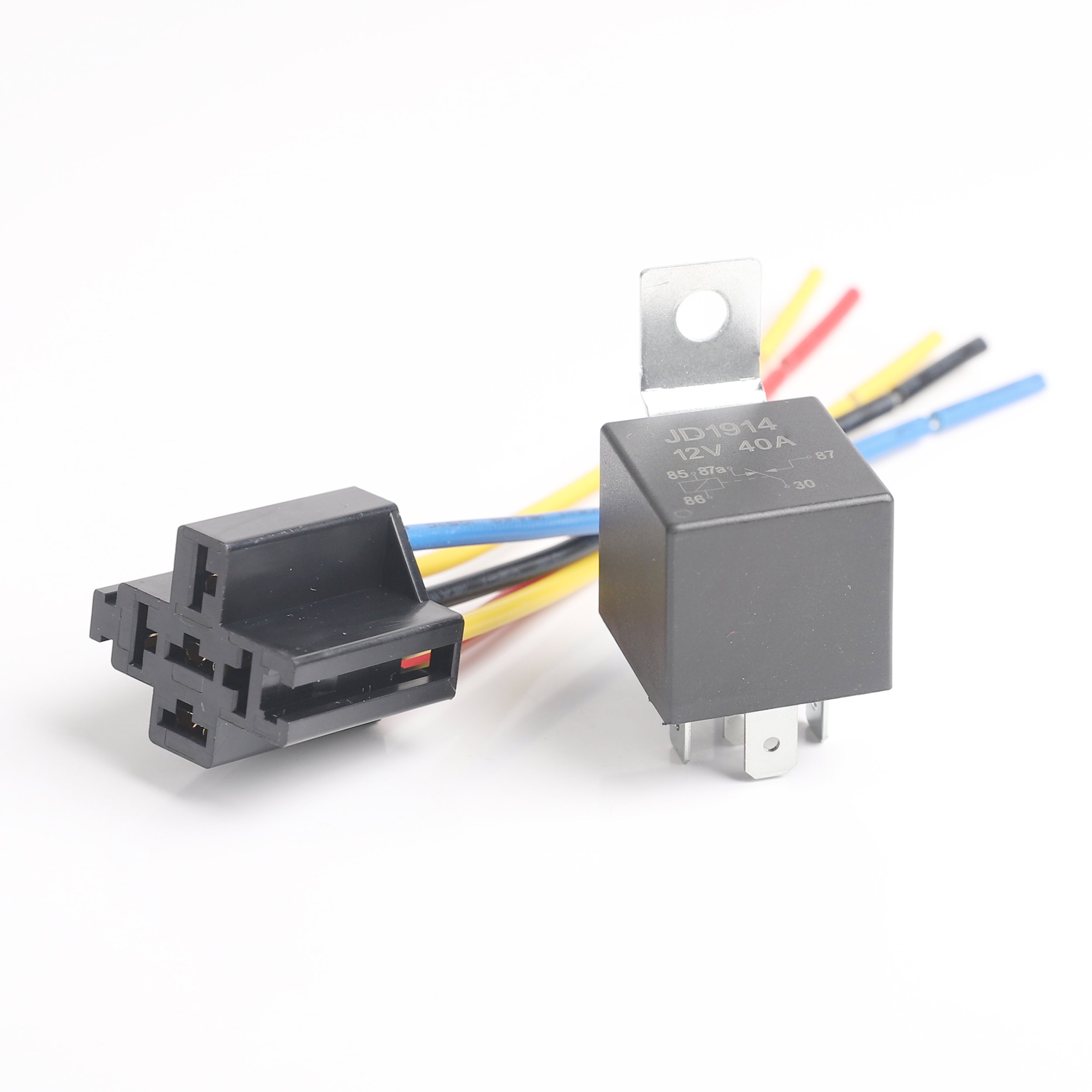 12 Volt Automotive Waterproof Harness Socket Relay for Boats Auto Fan Cars