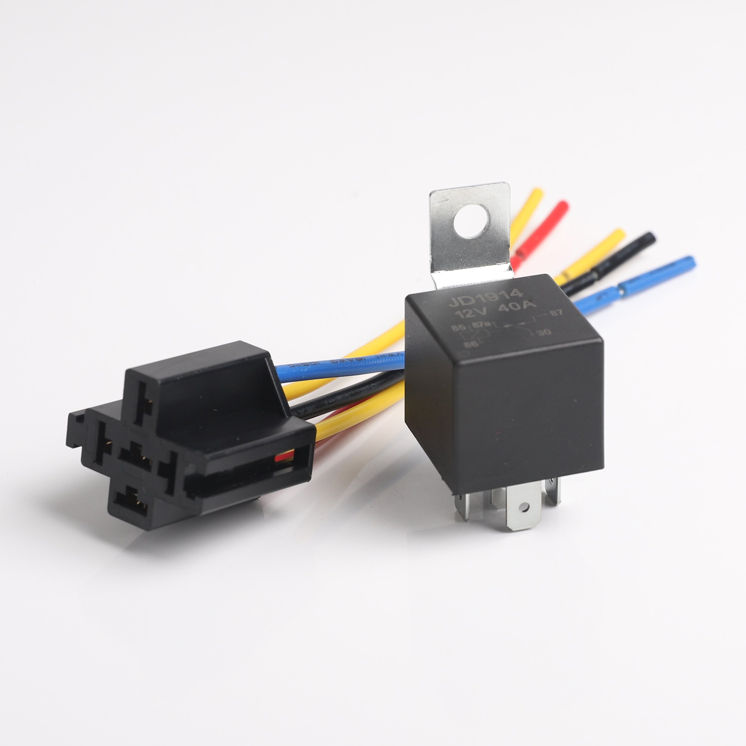12 Volt Automotive Waterproof Harness Socket Relay for Boats Auto Fan Cars