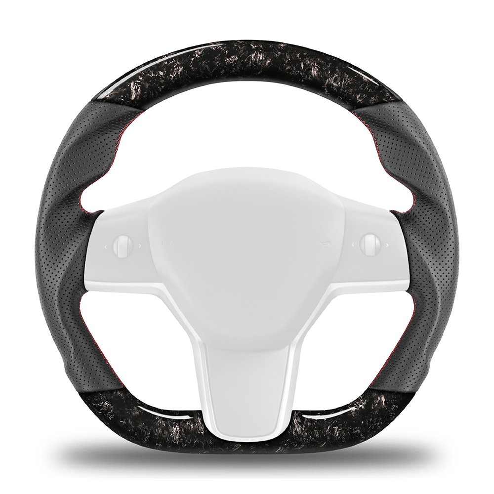 High-Performance Comfortable Steering Wheel Car Luxury Leather-Wrapped Performance Steering Wheel Upgrade