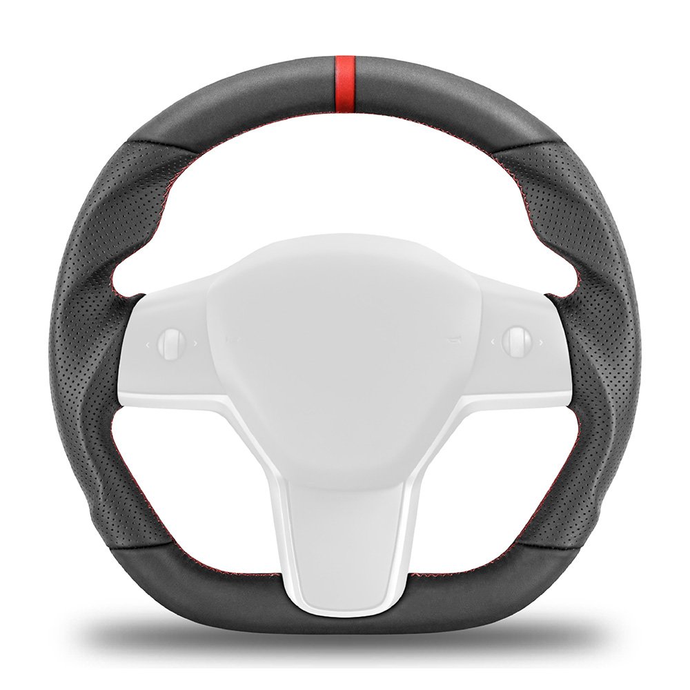 High-Performance Comfortable Steering Wheel Car Luxury Leather-Wrapped Performance Steering Wheel Upgrade