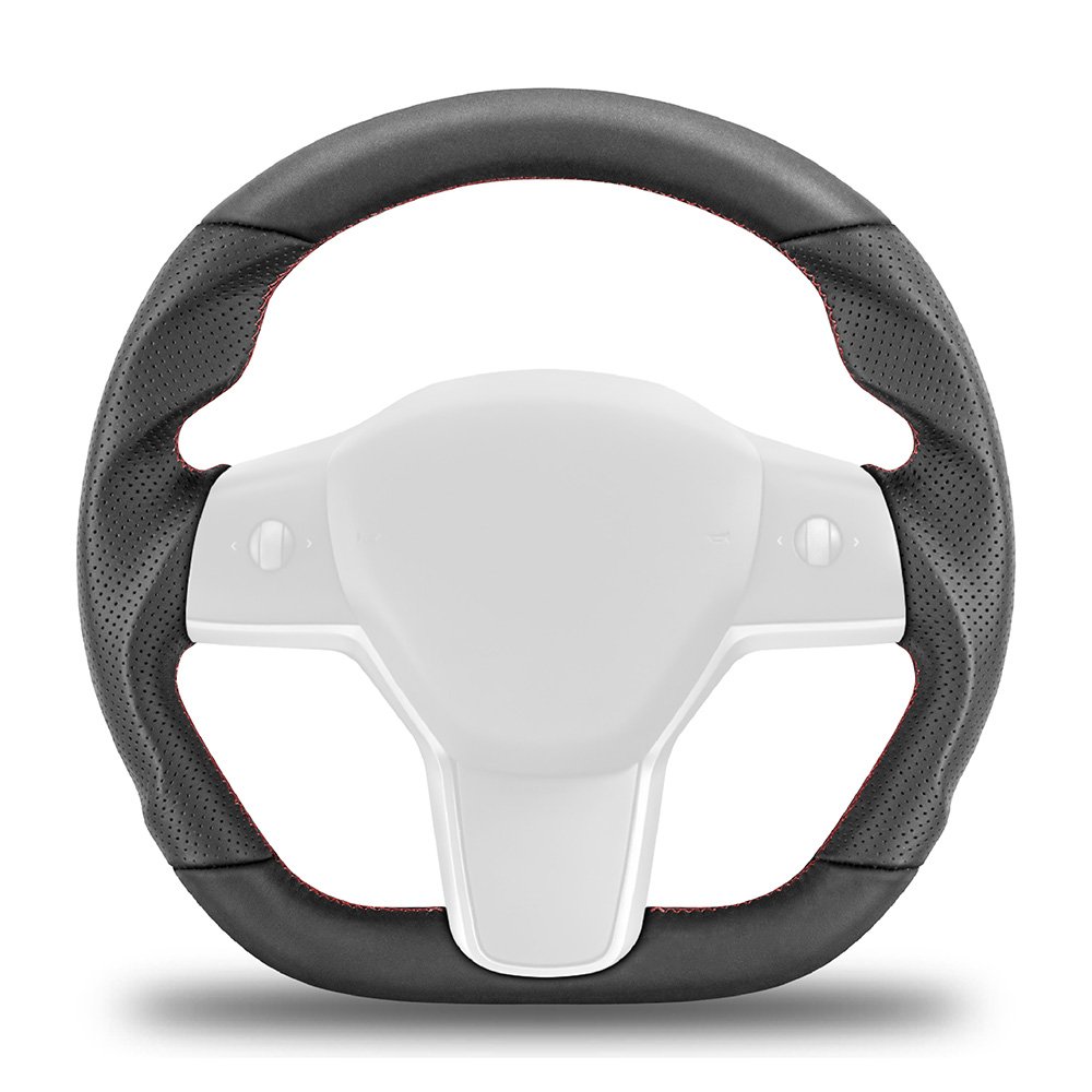 High-Performance Comfortable Steering Wheel Car Luxury Leather-Wrapped Performance Steering Wheel Upgrade