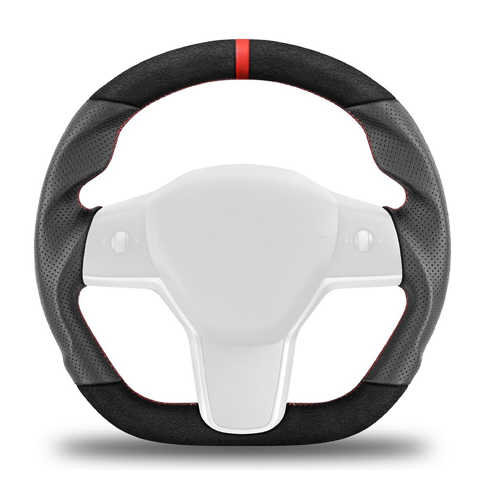 High-Performance Comfortable Steering Wheel Car Luxury Leather-Wrapped Performance Steering Wheel Upgrade