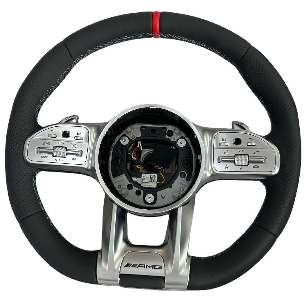 Full Leather Steering Wheel For Mercedes Benz A Class C class E class AMG steering wheel