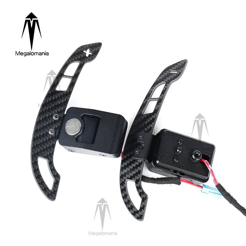 Custom Carbon Fiber Magnetic Paddle Shifts For BMW F91 F92 F48 F49 F25 F26 F15 F16 F85 F86 MP Steering Wheel Paddle Shifter
