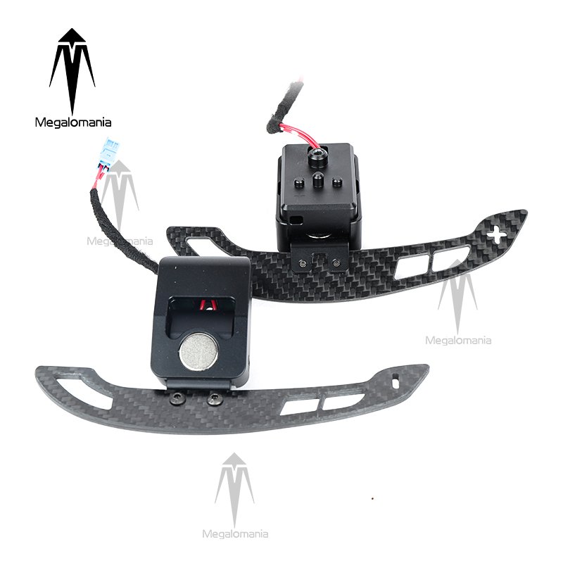 Custom Carbon Fiber Magnetic Paddle Shifts For BMW F91 F92 F48 F49 F25 F26 F15 F16 F85 F86 MP Steering Wheel Paddle Shifter