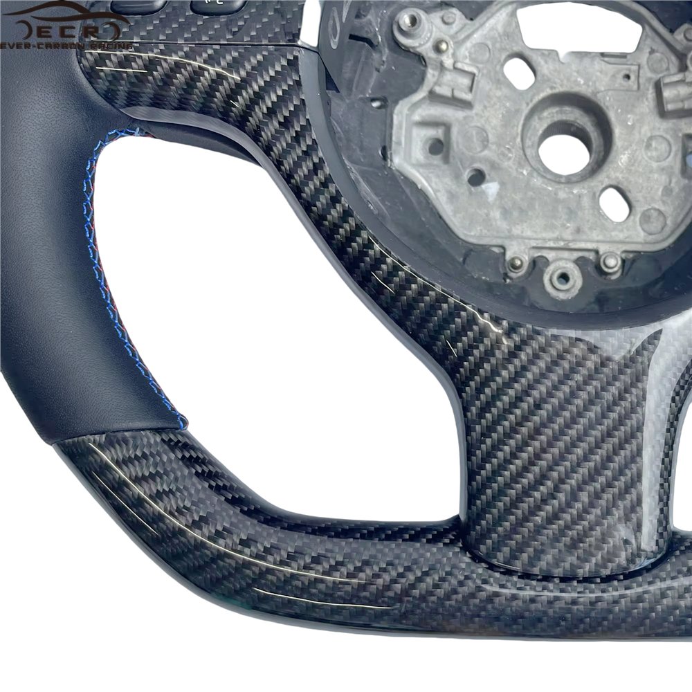 Ever-carbon Racing ECR Hotsell Factory Price Car Steering Wheel Sport Steering Wheel for BMW E46 M Carton Box Carbon Fiber 1pcs