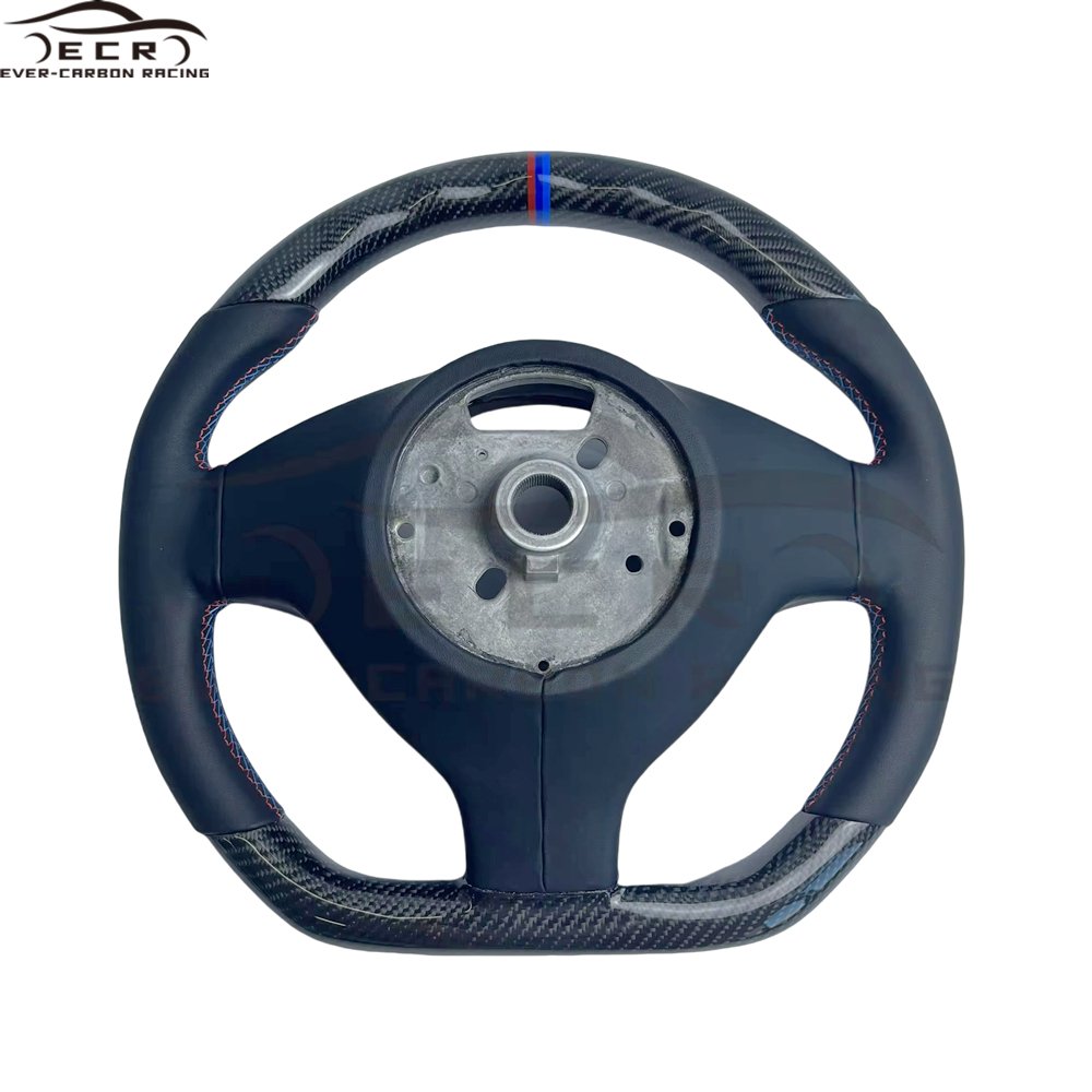 Ever-carbon Racing ECR Hotsell Factory Price Car Steering Wheel Sport Steering Wheel for BMW E46 M Carton Box Carbon Fiber 1pcs