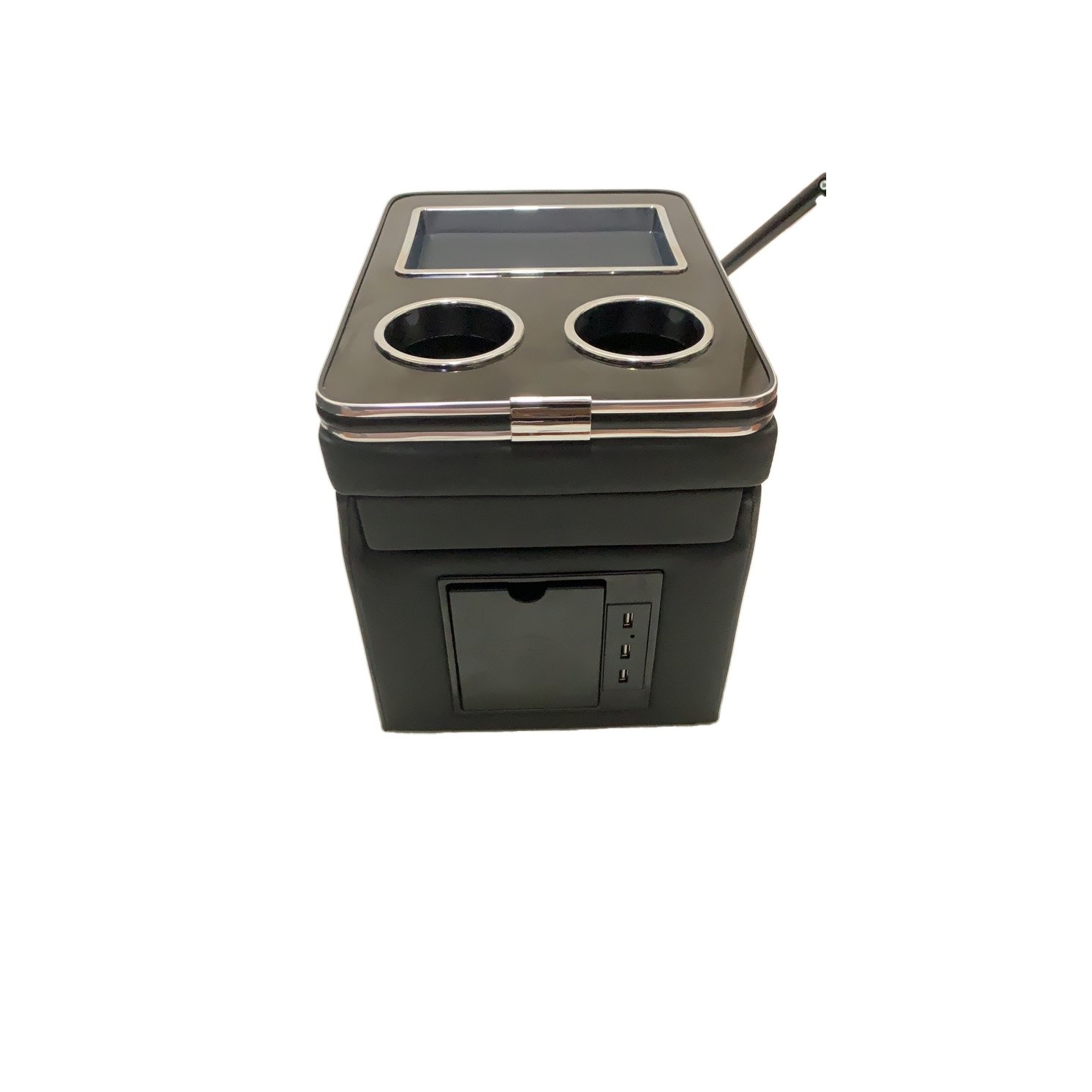M4 Deluxe Center Console Organizer with Cup Holder& Phone Holder for Car & Van & Truck