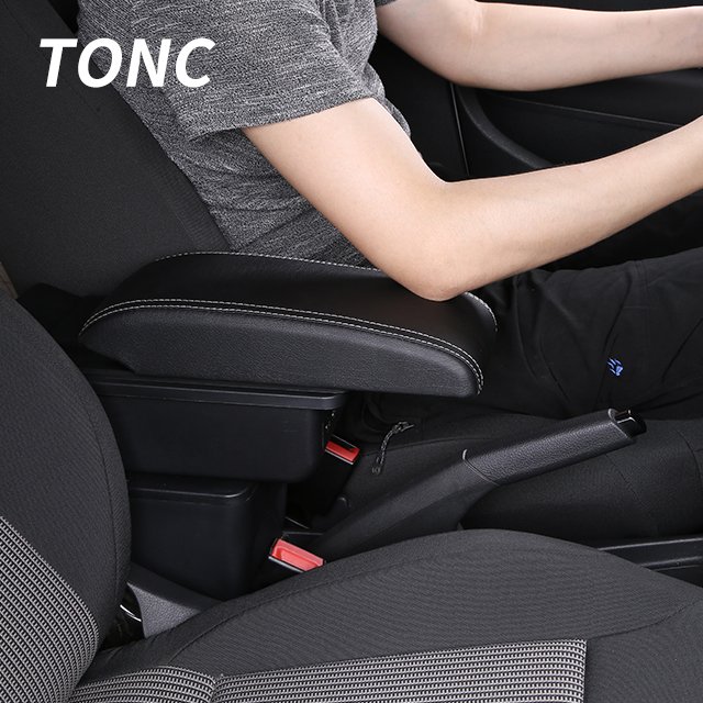 TONC Armrest Storage Compartment in the Center of High-quality Car Interiors Car Interior Parts for Volkswagen Polo (sedan)