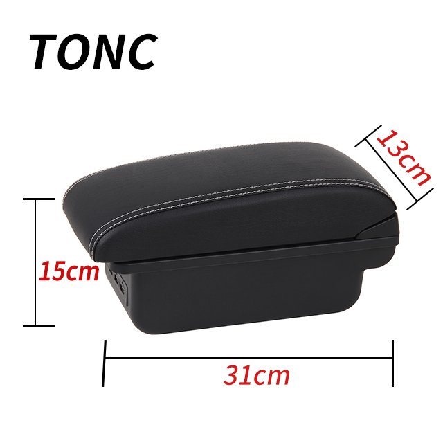 TONC Armrest Storage Compartment in the Center of High-quality Car Interiors Car Interior Parts for Volkswagen Polo (sedan)