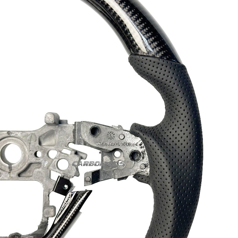 Most popular car steering wheels for Honda 2018-2022 10th generation Accord Real carbon fiber steering wheel