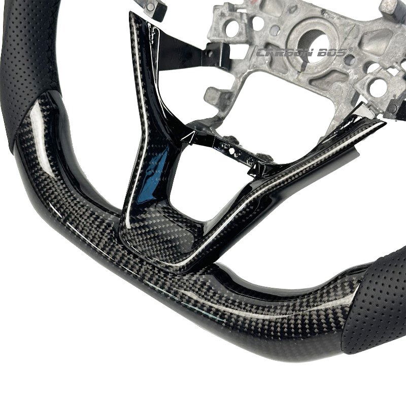 Most popular car steering wheels for Honda 2018-2022 10th generation Accord Real carbon fiber steering wheel