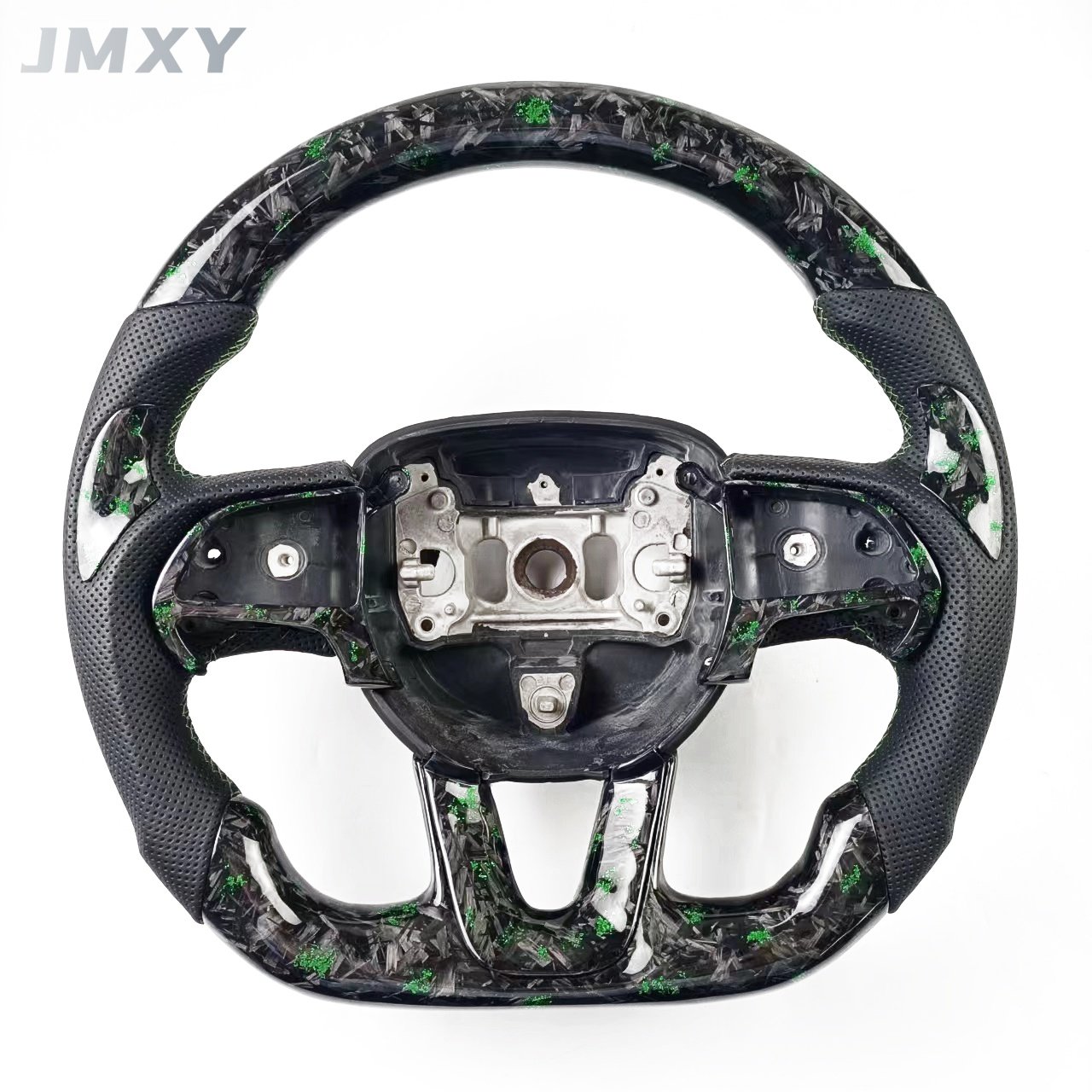 Car carbon fiber steering wheel is suitable for the 2015 Dodge Challenger steering wheel
