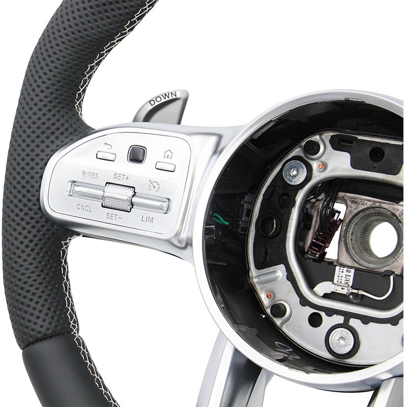 For Mercedes Benz A GLA B GLB C GLC E GLE CLS 2019-2023 custom sport model handle steering wheel modification 809-P48-F
