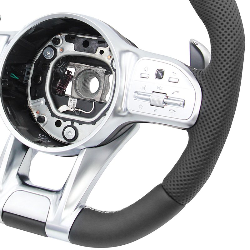 For Mercedes Benz A GLA B GLB C GLC E GLE CLS 2019-2023 custom sport model handle steering wheel modification 809-P48-F