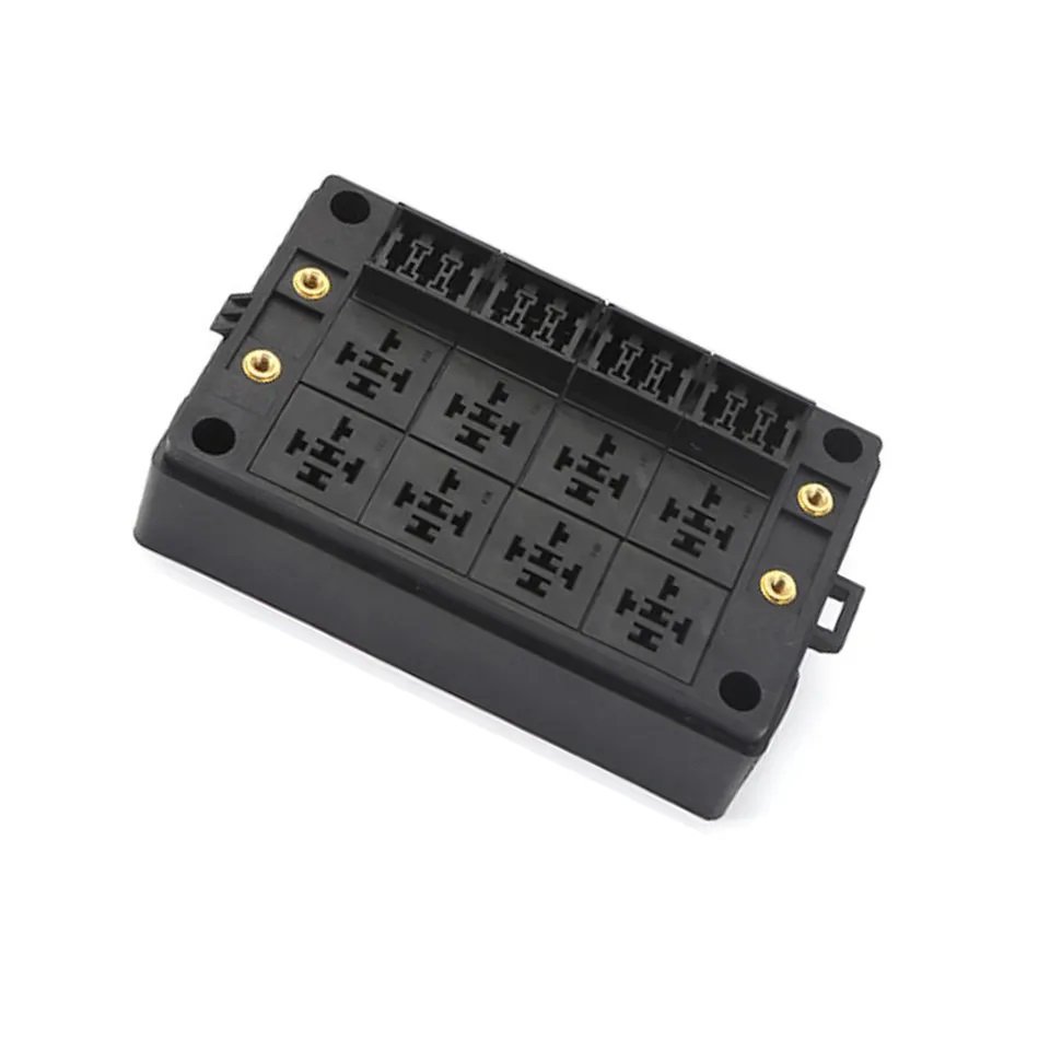 Automotive Auto Fuse Holder 12v 24v RV Car Fuse Relay Box Multiple Fuse Box With Terminal Blocks