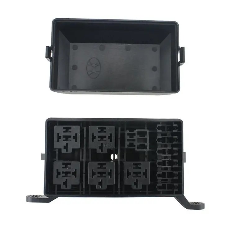 Automotive Auto Fuse Holder 12v 24v RV Car Fuse Relay Box Multiple Fuse Box With Terminal Blocks