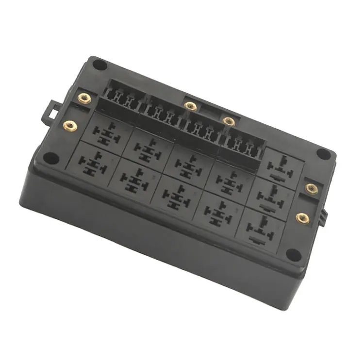 Automotive Auto Fuse Holder 12v 24v RV Car Fuse Relay Box Multiple Fuse Box With Terminal Blocks
