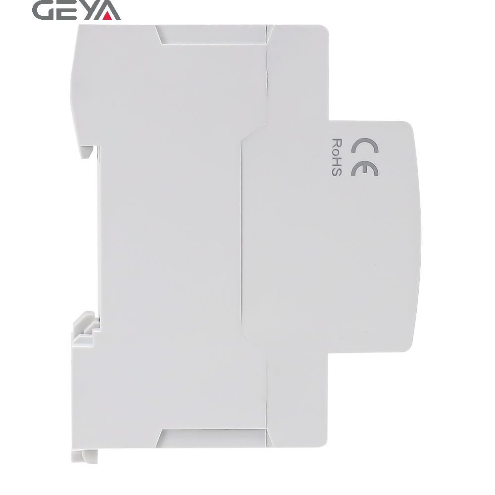 GEYA Digital Display Over Under Adjustable Voltage Current Protector Auto Recovery 40A 50A 63A 80A Electric Current Protector