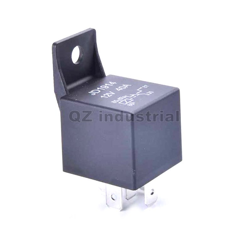 QZ new high quality automotive relay auto car electrical relay 12V 40A 5PIN JD1914