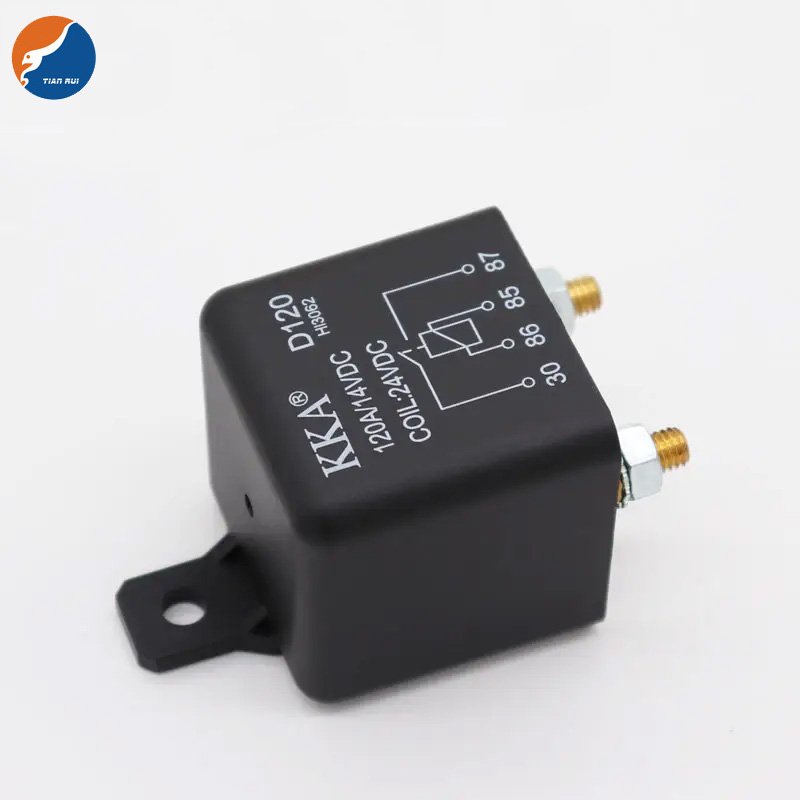 120A High Current Automotive Auto Relay 14V 2.4W , Car Relay for Car, Motor, Truck, Boat Power Start/Car Starter Relay