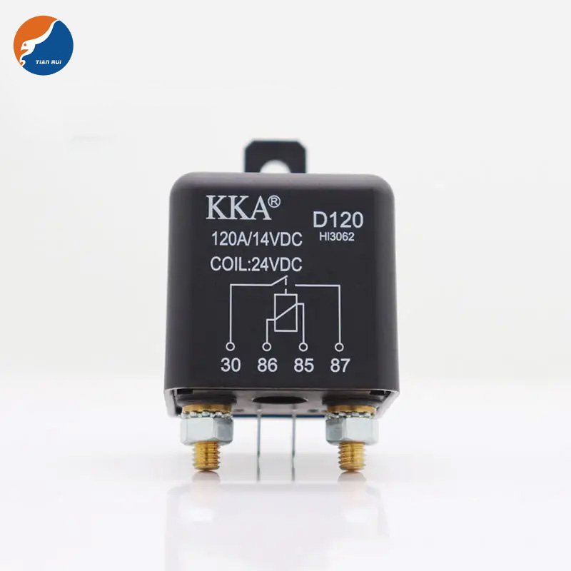 120A High Current Automotive Auto Relay 14V 2.4W , Car Relay for Car, Motor, Truck, Boat Power Start/Car Starter Relay
