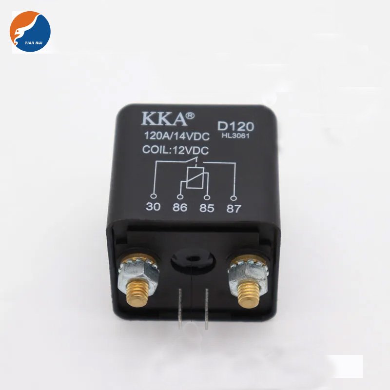 120A High Current Automotive Auto Relay 14V 2.4W , Car Relay for Car, Motor, Truck, Boat Power Start/Car Starter Relay