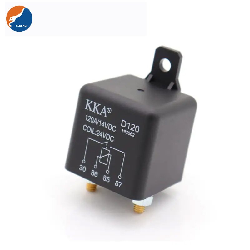 120A High Current Automotive Auto Relay 14V 2.4W , Car Relay for Car, Motor, Truck, Boat Power Start/Car Starter Relay