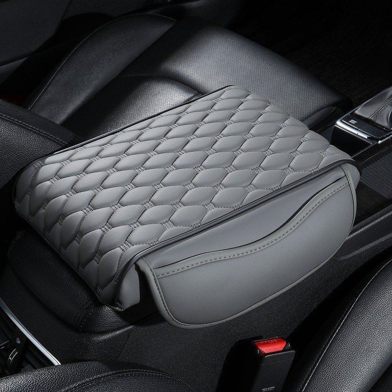 Universal Memory Foam Extender Protector Leather Center Console Elbow Cushion Car Armrest Box