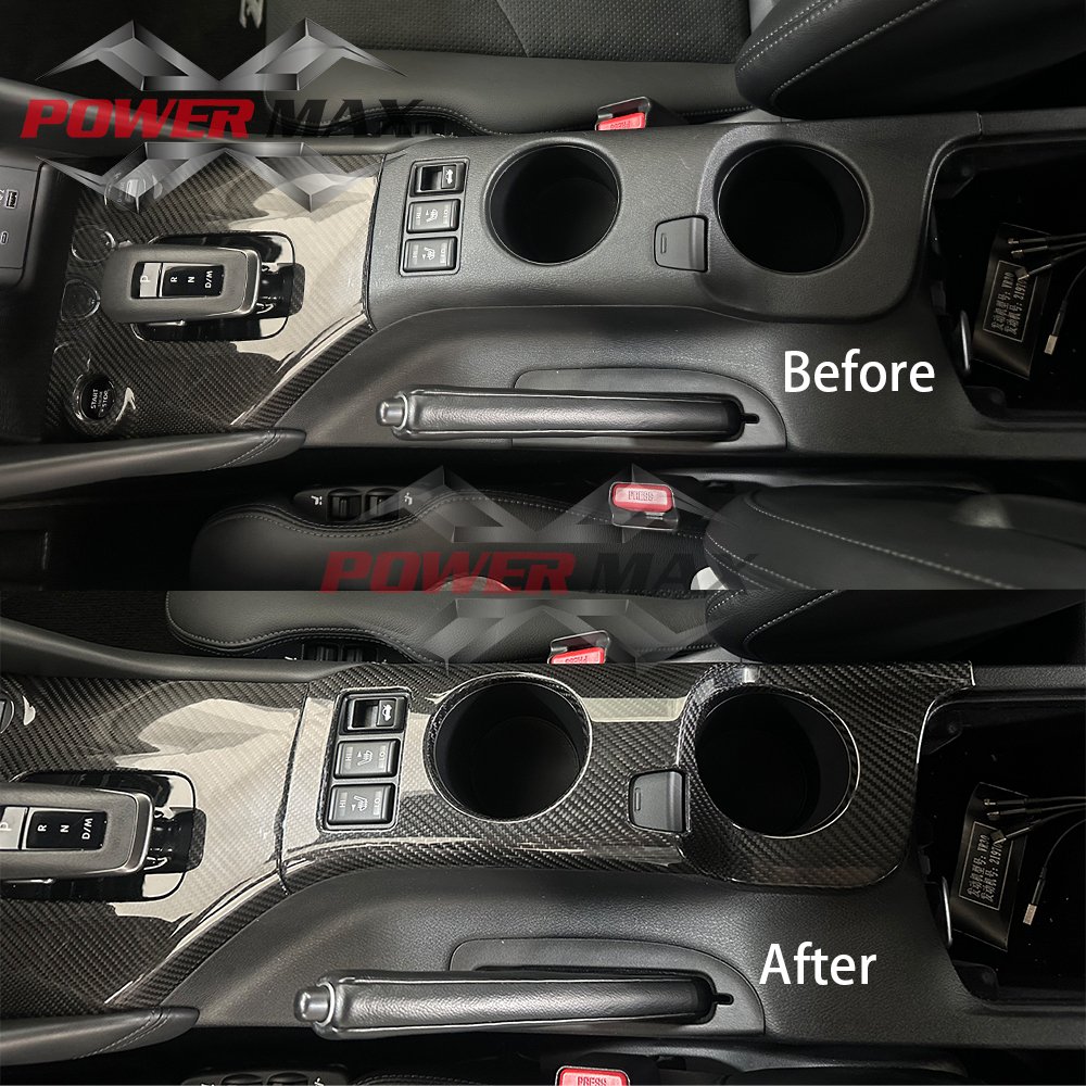 Center Console Armrest Box Cover Dry Carbon Fiber Gloss/Matt/Forged for New Nissan Z RZ34 400Z 2023+