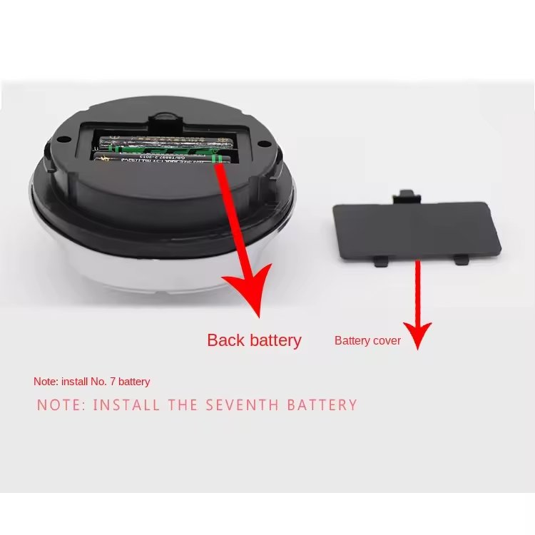 Bosstar Wireless Car Steering Wheel Remote Control Portable Multimedia Player Button Removable Battery Design