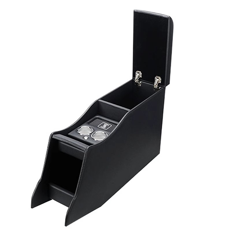 Alphard High Quality Large Black Leather Center Console Toyota Alphard 20 Series 30 Series Car Armrest Box