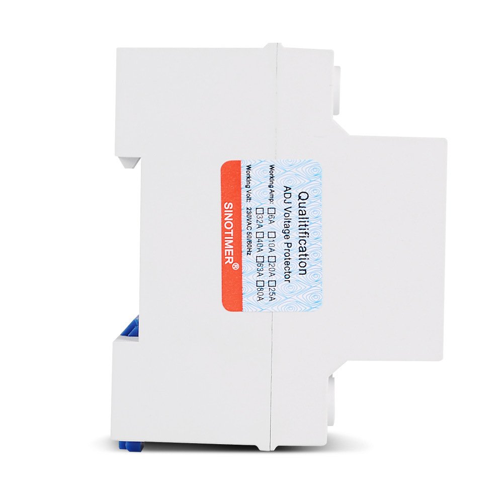 3 Indicators Three Phase 4 Wires 380V 50A 63A 80A Voltage Protector Self Recovery Auto Reconnect Voltage Protection Relay
