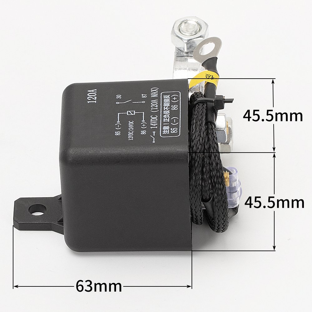 12VDC Waterproof Heavy Duty WM686 120A Wireless Key Remote Control Start Relay Switch For Automotive Car