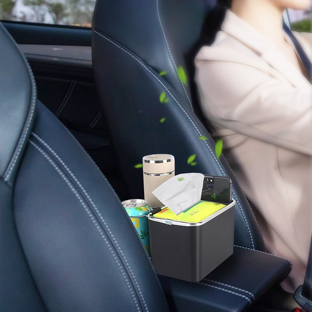New Multi-Function Car Storage Box Armrest Organizers Car Interior Stowing Tidying Accessories for Phone Tissue Cup Drink Holder